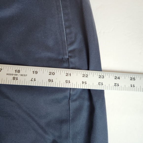 Brooks Brothers Blue Lightweight Advantage Chino Clark Pants Mens 36x30 - Picture 11 of 15